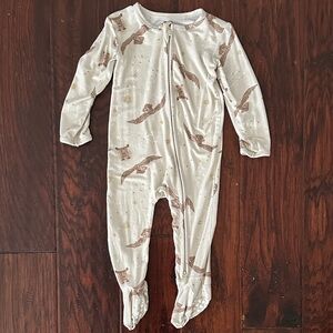 Bums and Roses and Harry Potter Bamboo Footie Pajamas